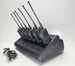 6 Motorola XTS2500 Model 3 700/800 Mhz Apco W Impress Gang Charger. Fixed Price $1824.00.