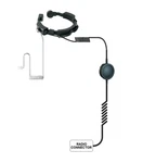 1 - Tactical Heavy Duty Throat Microphone For Motorola, Kenwood Etc. Radios. Fixed Price $13.49.