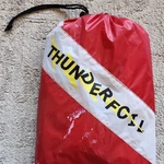 Thunderfoil Toy Kite Complete Set With Infinity Spectra Stunt Line, Bag, Handles. Fixed Price $75.00.