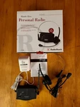 Vintage Radio Shack 21-1840 Personal 14 Channel Hands Free Retro Two Way. Fixed Price $17.99.