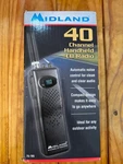 Midland 40 Channel Handheld Cb Radio 75-785 New Open Box. Fixed Price $39.00.