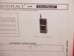 1974 Midland Cb Radio Service Shop Manual Model 13-700 (revised). Fixed Price $21.99.