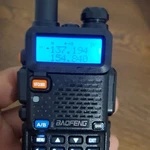 Baofeng UV-5R Vhf/uhf Dual Band Two Way Ham Radio Black. Fixed Price $18.00.