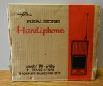 TR-6986 Realtone Transceiver Radio Handheld Pair Of Walkie Talkies New In Box. Fixed Price $150.00.