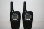 Cobra CXT390 Microtalk Walkie Talkies Pair (2) 22-CHANNEL 121 Codes Tested Euc. Fixed Price $18.99.