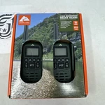 Ozark Trail Way Walkie Talkie IPX4 22 Channel Green Pack Weatherproof. Fixed Price $41.39.