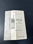Lafayette HA-73B Citizens Band Walkie Talkie Operating Instructions 99-32542L. Fixed Price $10.00.