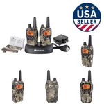 License-free Midland Walkie Talkies 38 Mile Range & Privacy Codes, Set Of 2. Fixed Price $379.99.