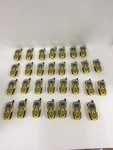 Lot Of 30 Kyocera KX440 Alltel Cell Phone Yellow W/battery, No Charger, Working. Fixed Price $56.96.