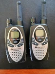 2-MIDLAND X-tra GXT-400 Black/silver Handheld 22 Channels 10 Mile Two Way Radios. Fixed Price $26.00.