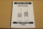Ranger Communications Model RCI-1000/1001 Service Manual Vhf Hh Tx 1996. Fixed Price $9.77.