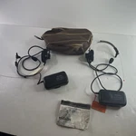 Maxon 49-SX Hands-free Communicator Fm Radio Vox Led Ptt Black Lot Of 2. Fixed Price $36.00.