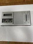 Vintage General Electric 7-2100A Portable Clock/alarm/am/fm Radio Test & Work. Fixed Price $12.00.