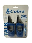 Cobra CXT332 25-MILE 2-WAY Radios/walkie Talkies Blue Microtalk Gmrs/frs New. Fixed Price $40.50.