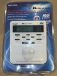 Midland All Hazards Weather Alert Radio Model #WR-100 N0AA Emergency Storm-new. Fixed Price $26.77.