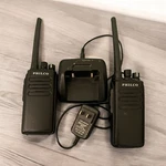 Philco Set Of Plus Charging Station Two-way Radio. Fixed Price $40.00.