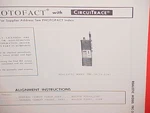1970 Realistic Cb Radio Service Shop Manual Model TRC-28 (21-116). Fixed Price $16.99.