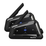 Motorcycle Helmet Bluetooth Headset 24 Riders Mesh Communication Dual Pack Lexin. Fixed Price $299.99.