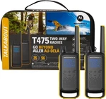 Talkabout T475 Extreme Two-way Radio Black W/yellow Rechargeable Pack. Fixed Price $135.37.