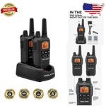 Black 2-WAY Radios, 36 Channels, 30 Mile Range, 121 Privacy Codes, Weather Alert. Fixed Price $132.29.