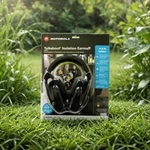 Motorola Talkabout MHP61 Isolation Earmuff Nrr 21DB Hearing Protection + Cables. Fixed Price $32.99.