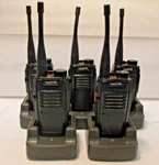 5- Quantun QP-350 Two Way Radio Pre-owned Untested. See Photos. Fixed Price $73.35.