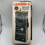 Vintage RECON-1 Walkie Talkie Model # 3-5961B For Parts. Fixed Price $19.99.
