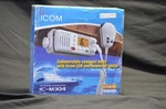 Icom IC-M304 Vhf Marine Radio Transceiver W/ & Box Submersible Tested. Fixed Price $200.00.
