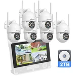 Anran 5MP 8CH 12''MONITOR Wireless Security Camera System Pan/tilt 2TB Hdd Home. Fixed Price $375.99.