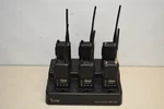 6X Icom IC-F4S-4 Two Way Radios W/ 6-SLOT Charger BC-121 #W3989. Fixed Price $150.00.