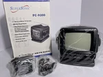 Supersonic FC-9200 5" Portable B/w Mini Tv Am/fm Radio W/ Adapter Black Nos. Fixed Price $58.99.