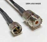 RG8X Mini Uhf Female Motorola Coax Rf Cable Usa Fast Ship Lot. Fixed Price $10.99.