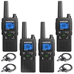 4 Pack Two Way Radios Long Range Rechargeable Walkie-talkies For Adults 1250MAH,. Fixed Price $124.04.