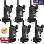 Walkie Talkie Long Range 100 Mile Two Way Radio Charge Waterproof 6 Pack Set. Fixed Price $87.98.
