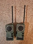 Vintage Morse Code Walkie Talkies - Powers Up The Communicator Toy Army. Fixed Price $19.99.