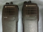 2 Motorola HT750 Vhf Intrinsically Safe Radios And Batteries. Fixed Price $400.00.