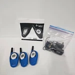 Cobra Two-way Walkie Talkie Radio Set 3PC + Chargers CXT94 (as-is No Returns). Fixed Price $10.00.