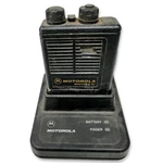 Motorola Minitor Ii Sv Pager With Charging Base Fire Ems 154.0100 Mhz. Fixed Price $49.89.