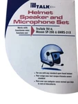 Helmet Speaker & Microphone Set Works W/ Trutalk TK14, Maxon SP-200, GMRS-21. Fixed Price $5.00.