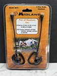 Midland AVP1 Over The Ear 2-WAY Radio Headsets Boom Microphone Ptt Button. Fixed Price $17.95.