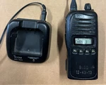 Icom IC-F4021S Uhf 4W Two Way Radio W/battery & Charging Base. Fixed Price $30.00.
