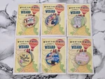Set Of 6 1" Button / Pin Wizard Oz Lollipop Guild Munchkin Lullaby League. Fixed Price $14.99.