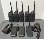 Motorola Xpr 6350 AAH55QDC9LA1AN Uhf 403-470 2-WAY Radios Lot Of 8 Power Tested. Fixed Price $249.99.