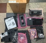New Ef Johnson Vhf 53SL P25 Mobile Radio System Extended Trunk And Accessories. Fixed Price $400.00.