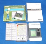 Radio Shack Golf 18 Hole Electronic Handheld Video Game System Club Course Box. Fixed Price $39.99.