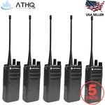 Pack Of 5 Motorola 16 Channel Uhf Analog Two-way Radio Business Walkie Talkie. Fixed Price $1385.00.