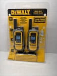 Dewalt Walkie Talkie Set 2 Item# DXFRS300-NEW In Package. Fixed Price $75.00.
