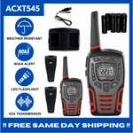 Cobra Long Range Handheld Two-way Radio 2 Pack Walkie Talkie Weatherproof Uhf. Fixed Price $39.99.
