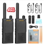 Long Range Walkie Talkie 2 50 Mile Two Way Radio Charge Headset Waterproof. Fixed Price $24.88.