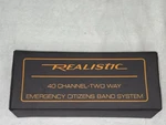 Vtg Radio Shack Realistic 40 Channel Emergency Citizens Band TRC-411. Fixed Price $24.99.